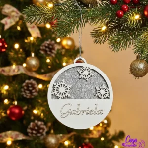 Glob Personalizat Fulg De Nea