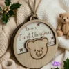 Glob Personalizat Baby's First Christmas