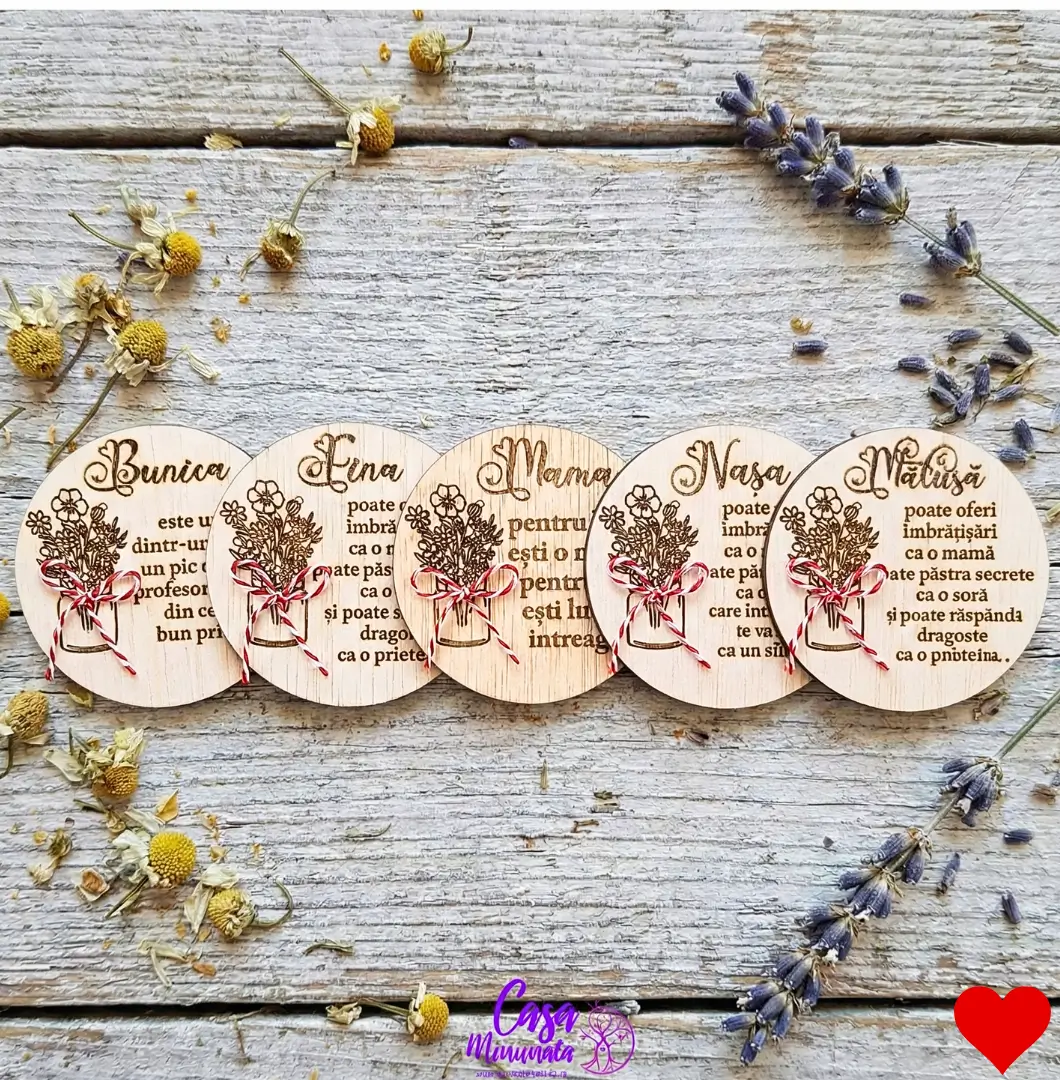 Martisor cu mesaj emotional